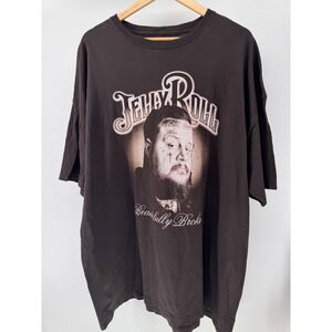 Jelly Roll Tour T Shirt Mens 3XL‎ Black Beautifully Broken Graphic